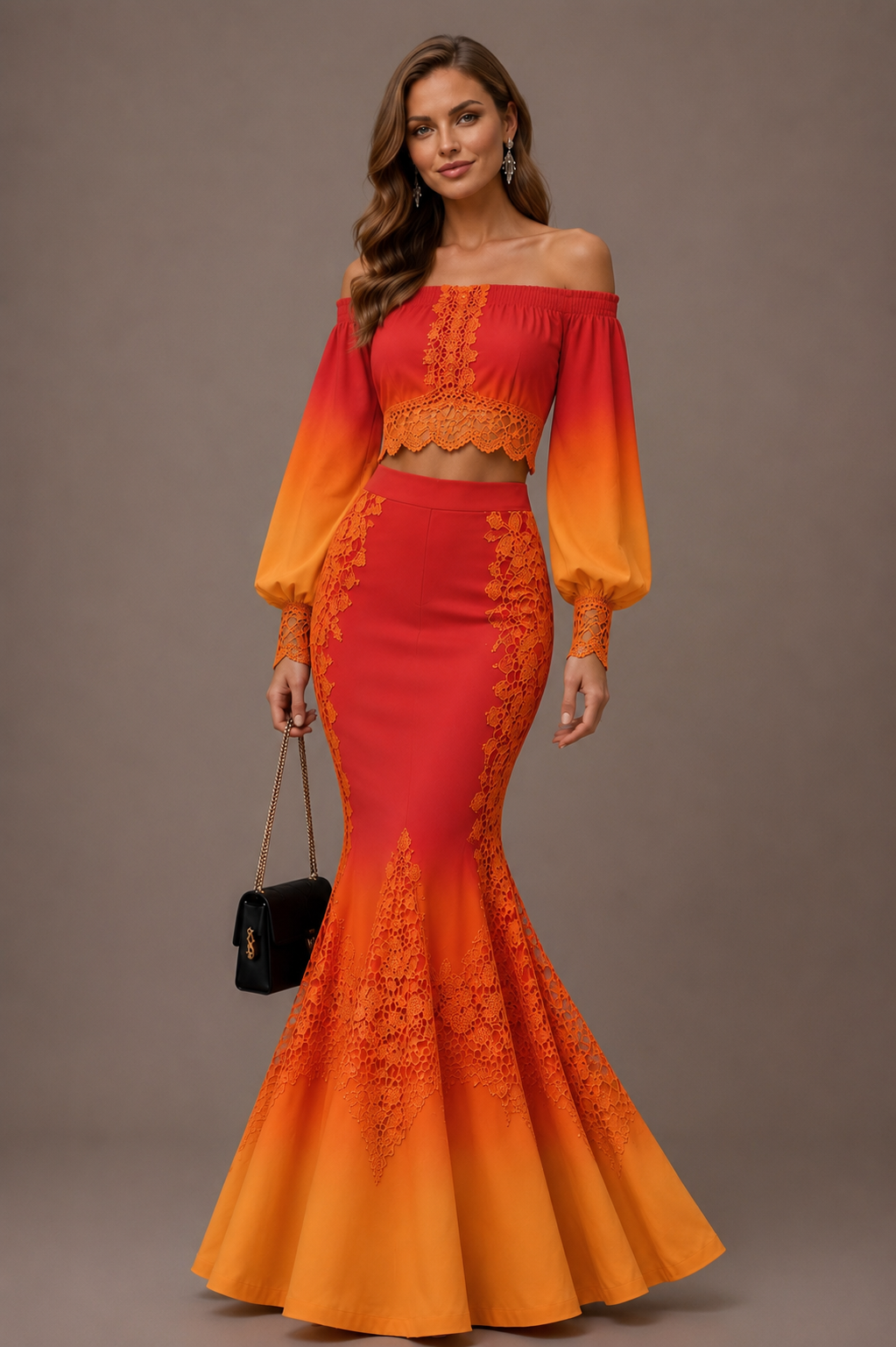 Sunset Lace Co-Ord Set Women's