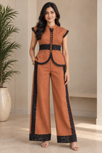 Terracotta Noir Lace Co-Ord
