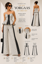 Noir Polka Women's Co-ord Set