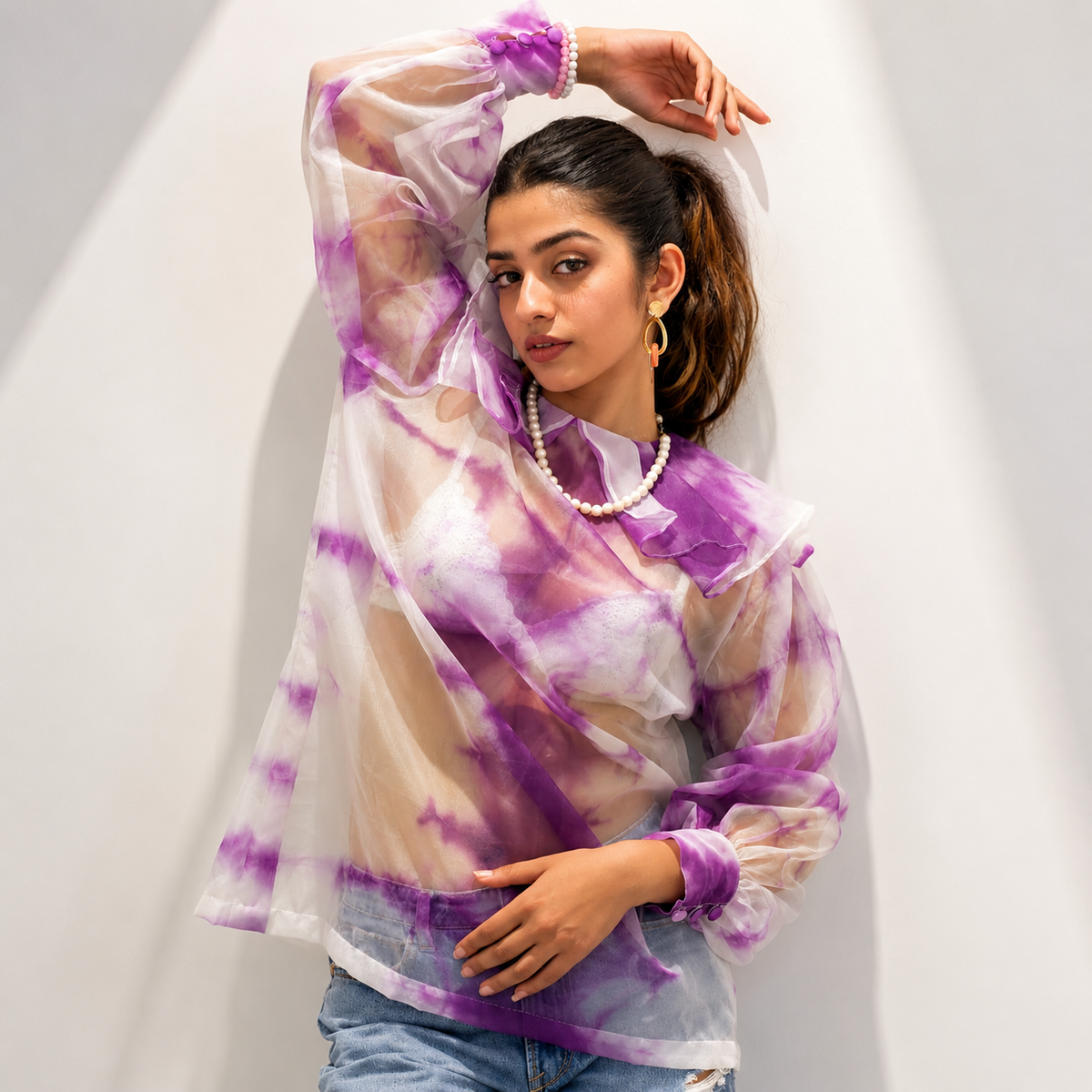 Tie-Dye Luxe Women's Shirt