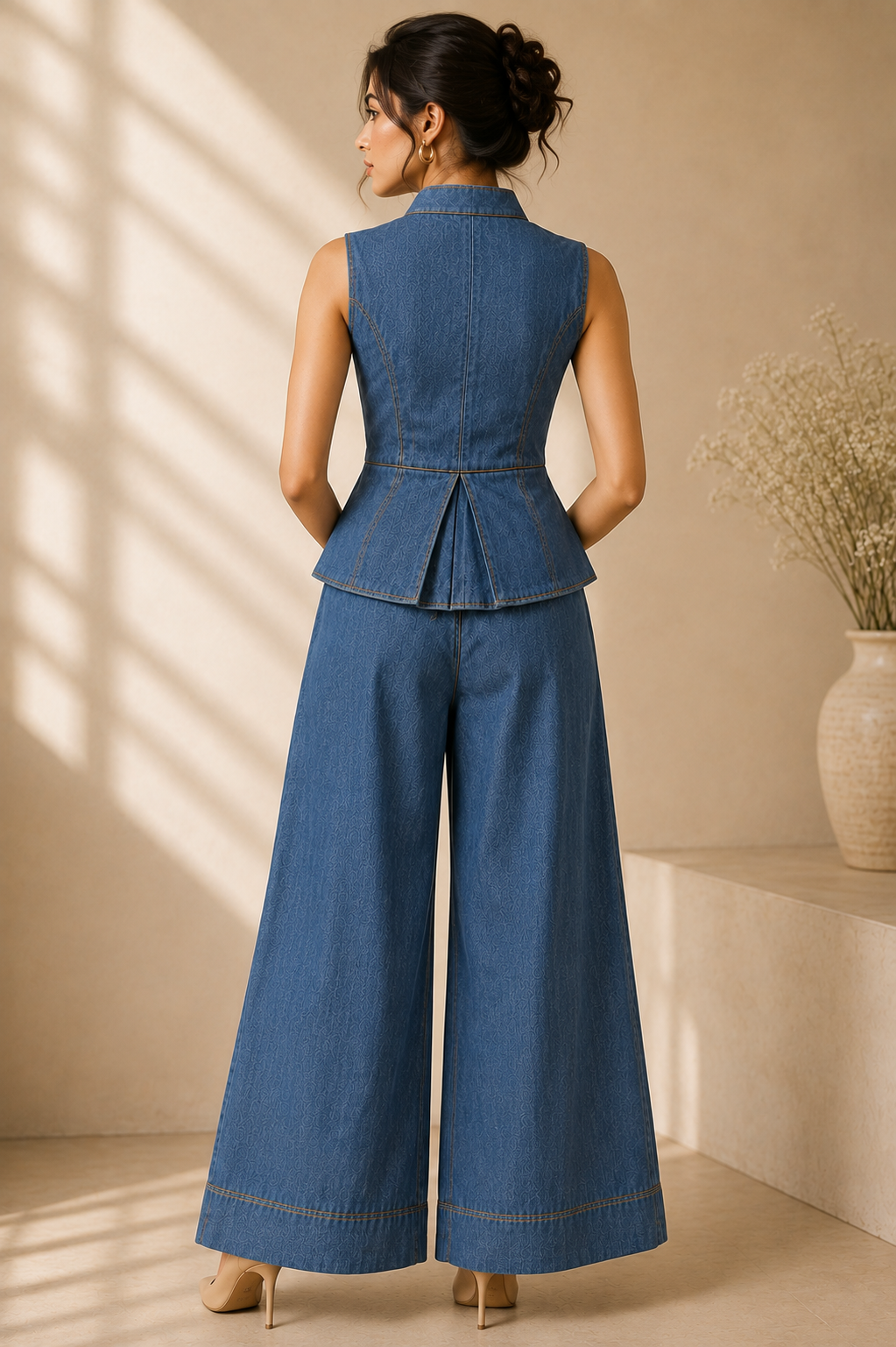 Indigo Asymmetry Co-ord