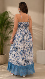 Azure Blossom Dress