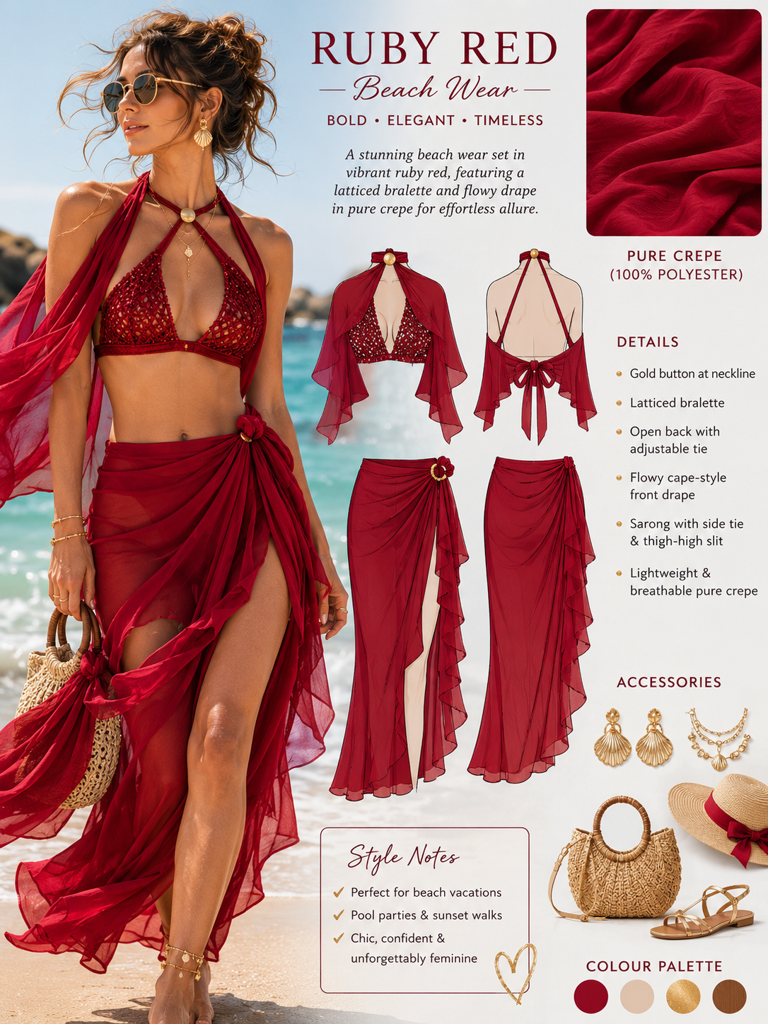 Ruby Coast Resort Set Women's