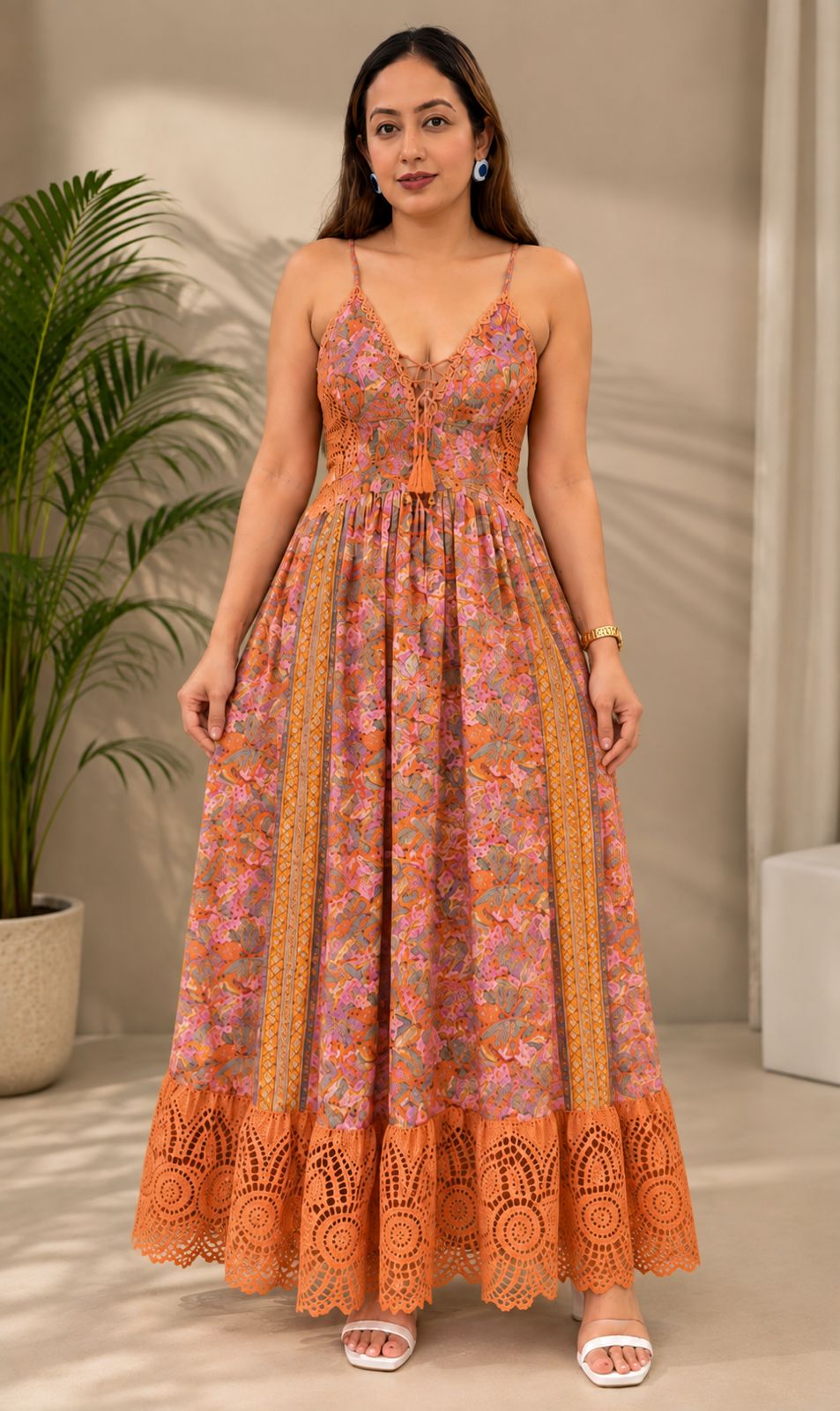 Sunset Coral Orange